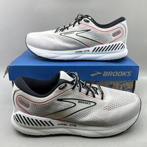 Brooks Ariel GTS 23 Running Shoes Women's 10.5 Extra Wide 2E Gray Pink Sneakers